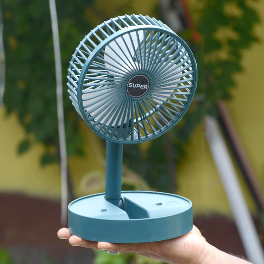 Adjustable Portable Desktop Fan - key feature close-up
