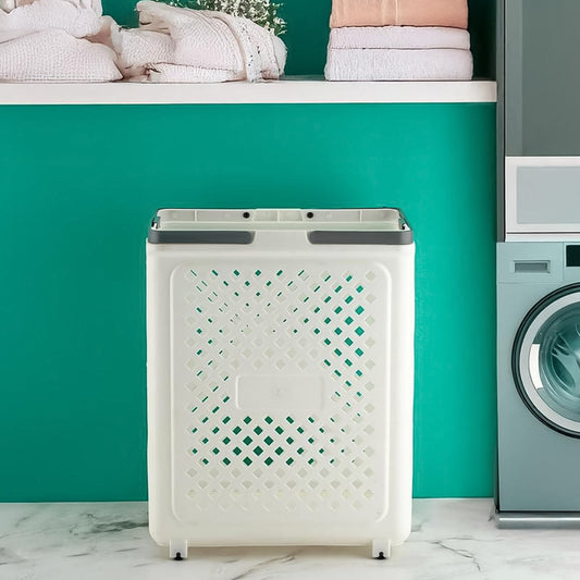 Large Foldable Laundry Basket Wheels - feature