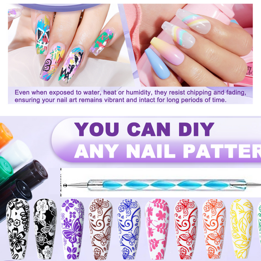Nail Art Point Pen and Set for Women - key feature close-up