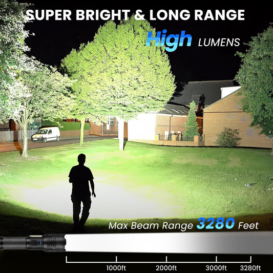 Mini Search Rechargeable LED Flashlight - lifestyle