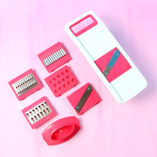 6-in-1 Vegetable Slicer Grater Chopper - (Set)