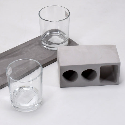 5223 2wine Glass Marbal Holder New Attractive Design For Hotel Cafes Use