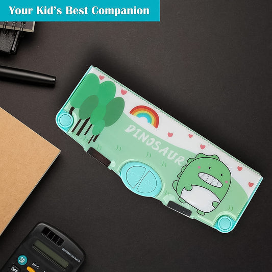 0052 Multifunctional Pencil Box For Kids Pencil Box For Boys Kids Pencil Box For Boys Girls Magnetic Pencil Box For Boys Pop Up Pencil Box Space Theme Return Gifts For Kids (Space Pencil Box)