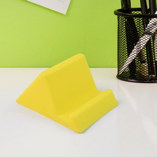 Compact Plastic Mobile Phone Holder Stand (1 Pc Mix Color)