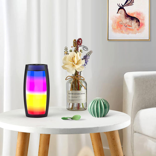 6063 Wireless Bluetooth Speaker Disco Light Speaker For Traveling Party Home Office Use Best Speaker