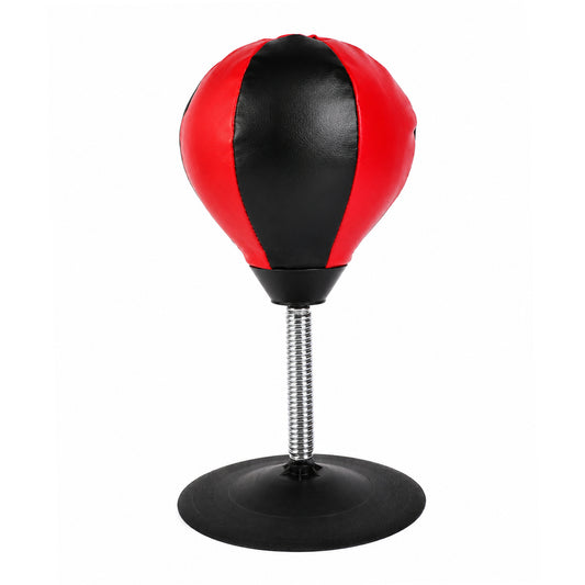 Inflatable Desktop Punching Bag With Air Pump (1 Pc)
