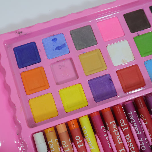 Super Mega Art Craft Drawing Coloring Kit (208 Pc)