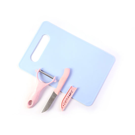 3 In 1 Multipurpose Kitchen Fruit Vegetable Cutting Board Set