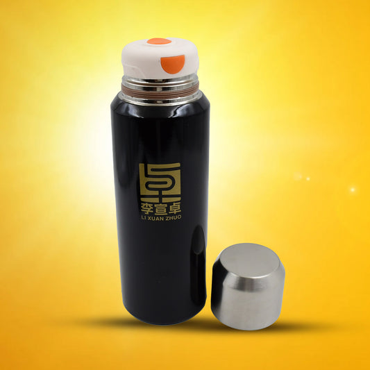 Double Walled Insulated Hot And Cold Water Tea Coffee Thermal Bottles (600 Ml)