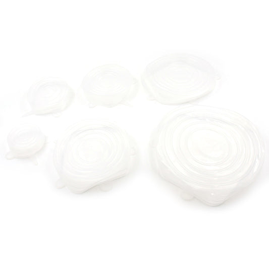 Reusable Stretchable Food Cover Set (6 Pc)