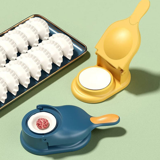 5302 Dumpling Press Mould For Gujiya Ghughra Momos Making 2 In 1 Dumpling Maker Mould Machine Kitchen Dumpling Making Tool