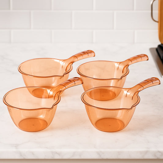Multipurpose Kitchen Washing Straining Bowl (1100 Ml 4 Pc)