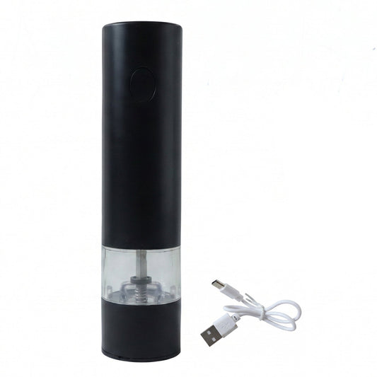 Electric Pepper Grinder Usb Rechargeable One Touch Operation