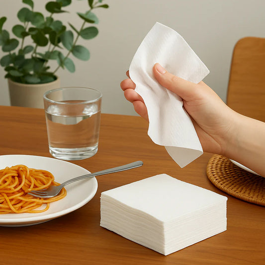 Freshee Premium Ultra-soft Disposable Paper Napkins 50 Pc (23 X 25 Cm)