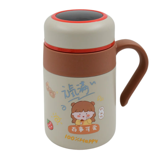 Stainless Steel Mug Bottle Vacuum Insulated Cup With Handle Small Cup (550 Ml)