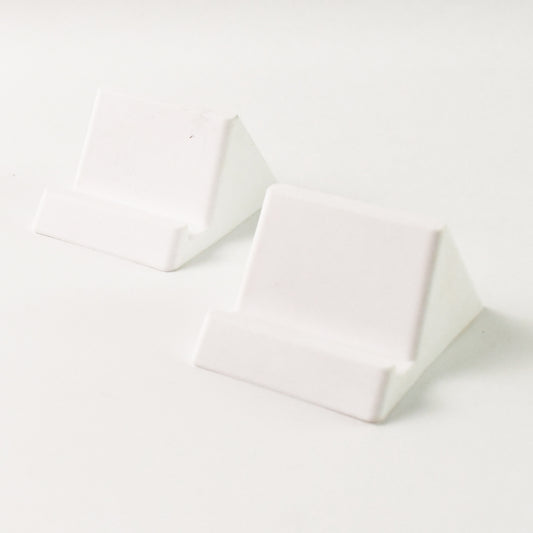 Compact Plastic Mobile Phone Holder Stand (2 Pc Mix Color)