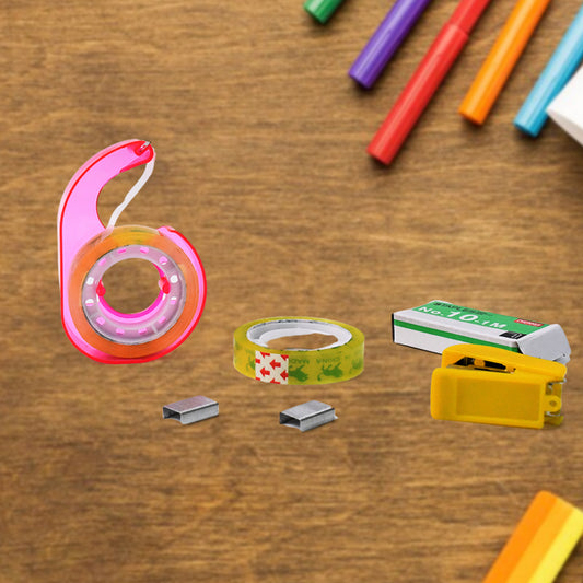 5 In 1 Stationery Toole For School Office Home Carton Box Gift Sealing