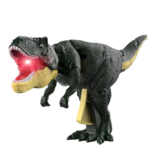 17969 Dinosaur Roaring Toys Trigger Dinosaurs Toys With Dinosaur Sound Lighting Model Vibrating Headmoving (3 + Years 1 Pc)