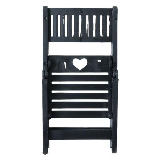 Mini Chair Shape Mobile Stand Holder (1 Pc Balck Color)