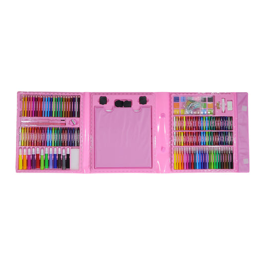 Super Mega Art Craft Drawing Coloring Kit (208 Pc)