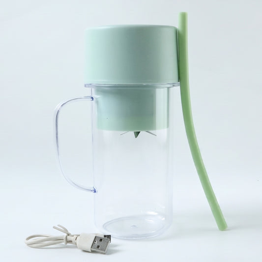 Portable Electric Juicer Mixer Grinder With Handle (1 Pc 340 Ml)