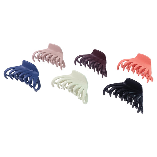 Hair Claw Clips Set For Women Girls (Mix Design Multicolor 12 Pc)