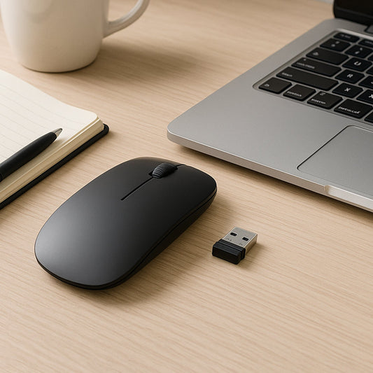 Wireless Mouse - key feature close-up