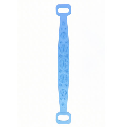 Long Silicone Body Back Scrubber Belt For Bath (1 Pc)