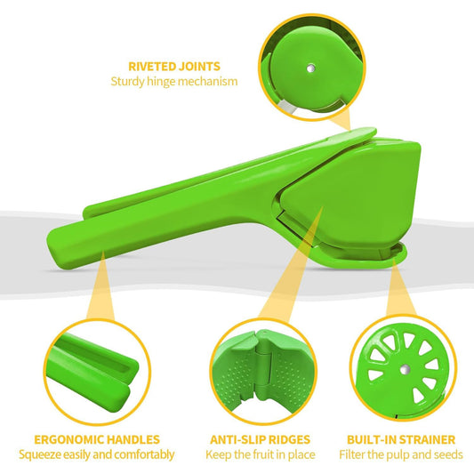 Liger Plastic Manual Handheld Lemon Orange Squeezer Juice (1 Pc)