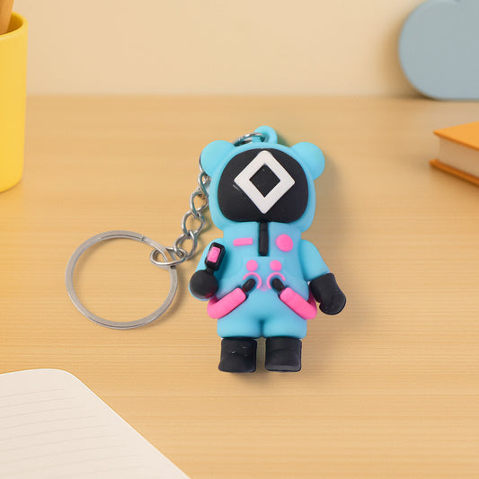 Cute Character-themed Soft Silicone Keychain (Mix Desgin 1 Pc)