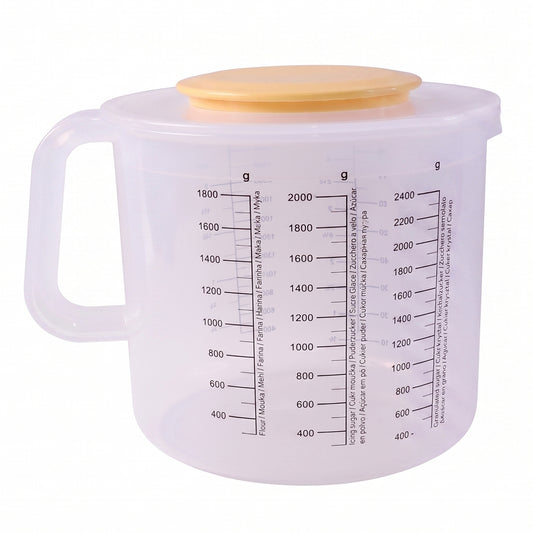 Plastic Measurement Storage Box With Lid 1 Pc