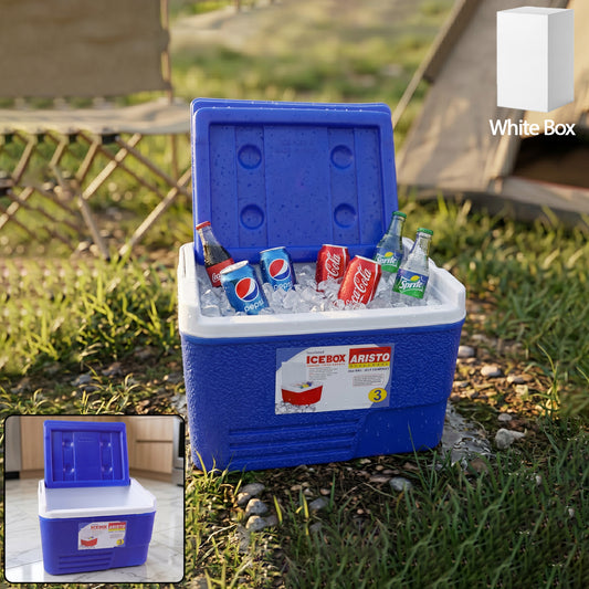 Heavy Duty Insulated Ice Box (1 Pc Blue 3ltr)