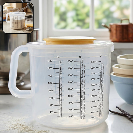 Plastic Measurement Storage Box With Lid 1 Pc