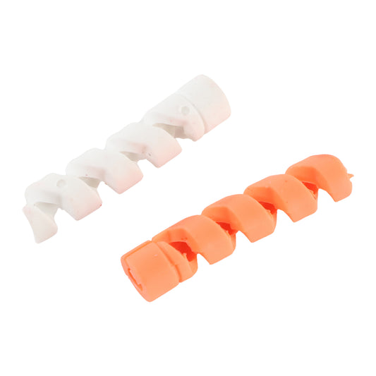 Anti-fray Spiral Cable Protector - (2 Pc Set)