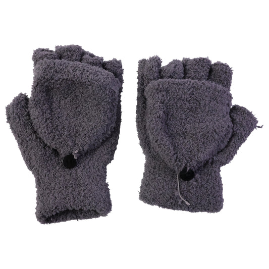 Winter Fingerless Gloves Soft Warm Hand Gloves For Men Women (1 Pair)