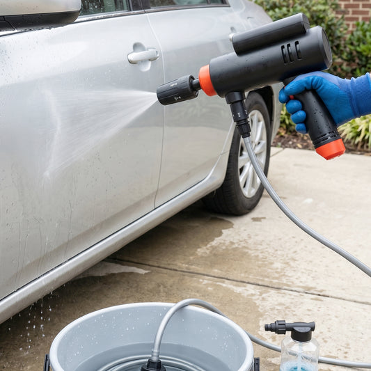Portable High Pressure Cordless Car Washer Effortless Cleaning