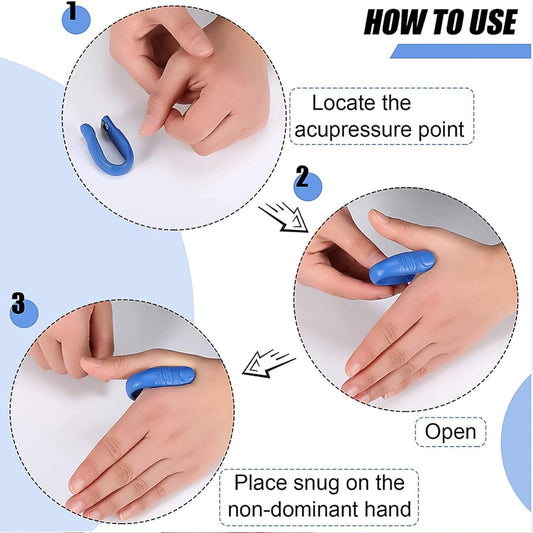 Plastic Magnetic Acupressure Clip (1 Pc)