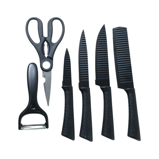 6 In 1 Premium Kitchen Knife Set (1 Set)