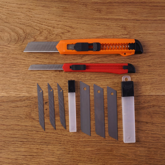 Utility Knife Set Durable Blades For Precise Cutting