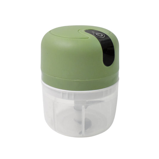Wireless Usb Rechargeable Mini Electric Garlic Machine Chopper 3 Blades (250ml)