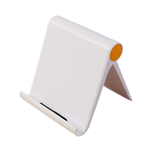 Plastic Foldable Desktop Mobile Stand (1 Pc White)