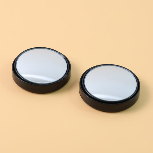 Car Blind Spot Side Mirror Black Frame - (2 Pc Set)