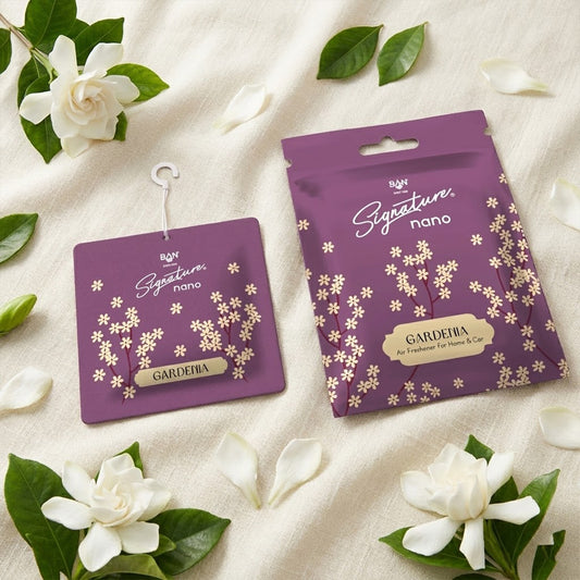 Gardenia Fragrance Hanging Air Freshener Sachet (Mix Fragrance 1 Pc 10g)