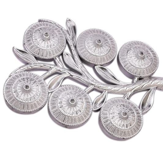 2238 Multipurpose Decorative 6 Storage Tree Shape Mukhwas Daniserving Tray