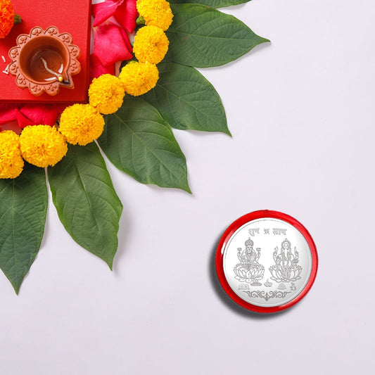 Rakhi Gift Combo With 2 Elegant Rakhis For Brother Includes Choco Magic Pack Silver Coin Roli Chawal Greeting Card