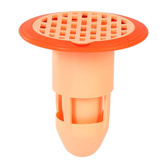 Bathroom Kitchen Plastic Drain Strainer (1 Pc)