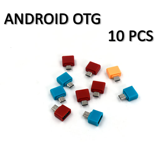 0261 Otg Type C Usb To Micro Usb Adapter For Android Mobile Smart Phones Tablets With Zip Pouch (Pack Of 20)