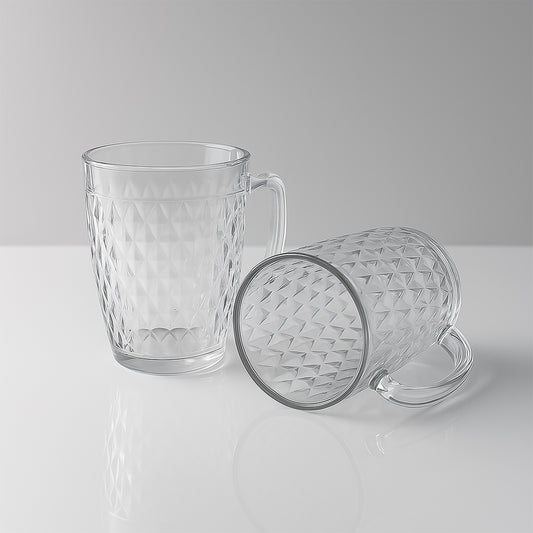 Apex Mocktail Mug Glass (2 Pc Set 400 Ml)