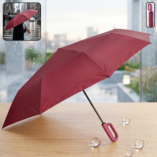 Portable Windproof Travel Umbrella Compact And Durable For Rain And Sun