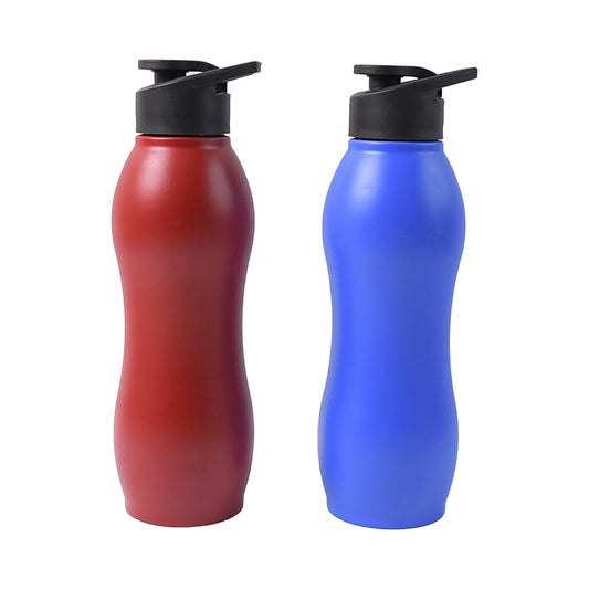 Stainless Steel Water Bottle (1000ml Mix Colour 1 Pc Matte)